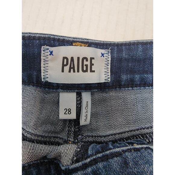 PAIGE Catalina Short Womens SZ 28 Fray Hem Cut Off Stretch Mid Rise - Picture 3 of 7